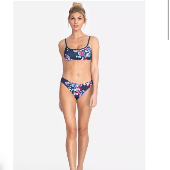 NEW without tags  JOHNNY WAS floral maya bandeau top in M - Picture 6 of 6